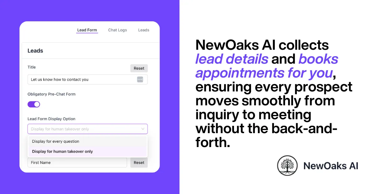 Conversational Appointment Booking